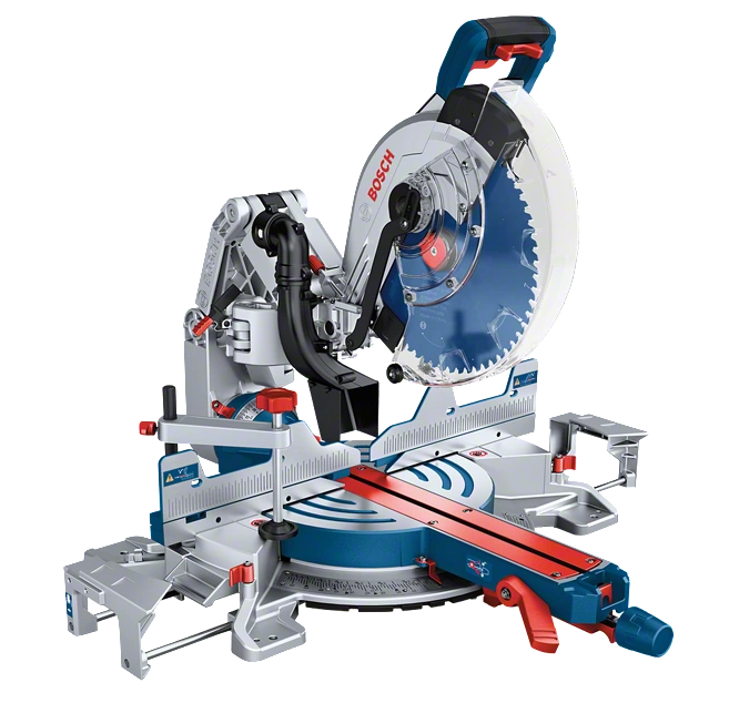 BOSCH 18V BITURBO 305MM GLIDE MITRE SAW SDS BLADE CHANGE GCM 18V-216